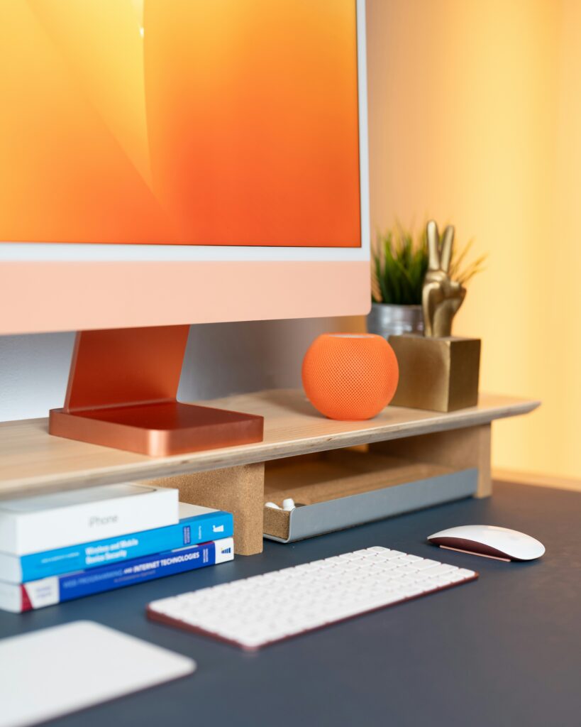 monitor stand for desk setup