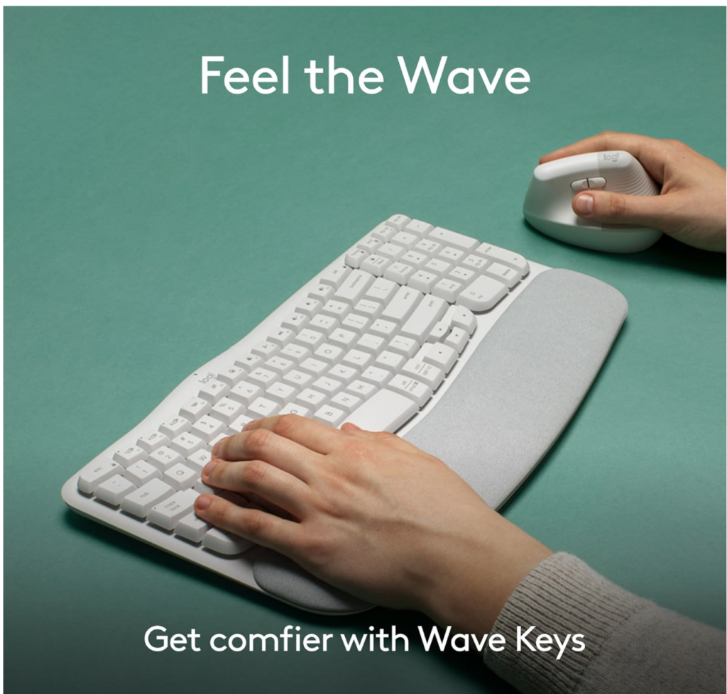ergonomic keyboard and mouse for wrist pain
